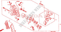 VORDERRAD BREMSSATTEL(R.) (XL1000VA) für Honda XL 1000 VARADERO ABS 2009
