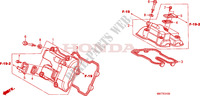 ZYLINDERKOPFDECKEL für Honda XL 1000 VARADERO ABS RED 2009