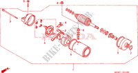 ANLASSER (CBF600S6/SA6/N6/NA6) für Honda CBF 600 NAKED ABS 2 TONES 2006