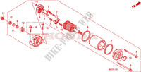 ANLASSER (CBF600S8/SA8/N8/NA8) für Honda CBF 600 FAIRING ABS 2009