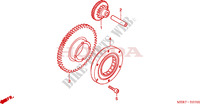 ANLASSERKUPPLUNG (CBF600S6/SA6/N6/NA6) für Honda CBF 600 FAIRING 25KW 2005