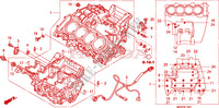 KURBELGEHAEUSE (CBF600S8/SA8/N8/NA8) für Honda CBF 600 FAIRING ABS 2009