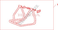 REPARATURSTAENDER HINTEN für Honda CB 600 F HORNET RAYURES 34HP 2010