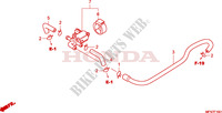 GAS RECYCLING SYSTEM für Honda CB 1000 R WHITE, BLACK 2011