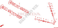 NOCKENWELLE/VENTIL für Honda CBR 600 F SPECIALE 2011