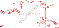 PEDAL für Honda CBR 600 F SPECIALE 2011