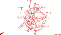 ZYLINDER für Honda FOURTRAX 680 RINCON 2011