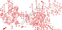 KURBELGEHAEUSE (TRX450R6,7,8/ER6,7,8) für Honda TRX 450 R SPORTRAX Electric Start RED 2008