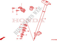 LENKWELLE für Honda TRX 450 R SPORTRAX Electric Start 2010