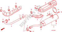 ABGAS SCHALLDAEMPFER für Honda FOURTRAX 420 RANCHER 4X4 Manual Shift 2008