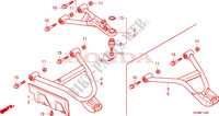ARM, VORNE für Honda FOURTRAX 420 RANCHER 4X4 Electric Shift 2007