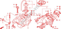 KRAFTSTOFFTANK für Honda FOURTRAX 420 RANCHER 4X4 Manual Shift 2008