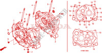 KURBELGEHAEUSE für Honda FOURTRAX 420 RANCHER 4X4 Manual Shift 2008