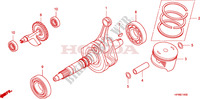 KURBELWELLE/KOLBEN für Honda FOURTRAX 420 RANCHER 2X4 Electric Shift 2008