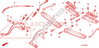 STUFE/PEDAL für Honda FOURTRAX 420 RANCHER 4X4 Manual Shift 2007
