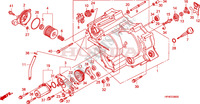 V. KURBELGEHAEUSEDECKEL für Honda FOURTRAX 420 RANCHER 4X4 Manual Shift 2010