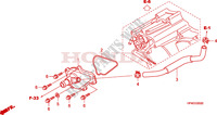 WASSERPUMPENABDECKUNG für Honda FOURTRAX 420 RANCHER 4X4 Manual Shift 2010