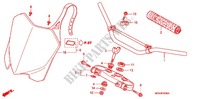 ROHRGRIFF/OBERE BRUECKE (2) für Honda CRF 450 R 2011
