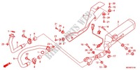 ABGAS SCHALLDAEMPFER(2) für Honda DEAUVILLE 700 ABS 2014