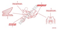 MARKE für Honda DEAUVILLE 700 ABS 2012