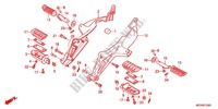 STUFE/KICKARM/ SCHALTPEDAL für Honda DEAUVILLE 700 ABS 2012