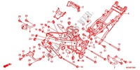 RAHMENKOERPER für Honda DEAUVILLE 700 ABS 2012