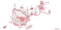 SCHEINWERFER für Honda DEAUVILLE 700 ABS 2012