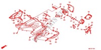 BEINVERKLEIDUNG (FJS600A9 2KO/FJS600AB/DB) für Honda SILVER WING 600 ABS 2012