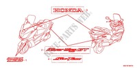 EMBLEM/STREIFEN (FJS600A9 2KO/FJS600AB/DB) für Honda SILVER WING 600 ABS 2014