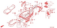 GEHAEUSEABDECKUNG/HANDGEPAECKFACH/ GEPAECKTRAEGER für Honda SILVER WING 600 ABS 2ED 2012