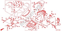 EINZELSITZ(2) für Honda SILVER WING 600 ABS 2011