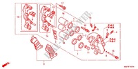 BREMSZANGE VORNE (FJS600A9 2KO/FJS600AB/DB) für Honda SILVER WING 600 ABS ED 2012