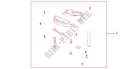 LENKER VERKLEIDUNG für Honda SILVER WING 600 ABS 2012