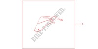 SCOOTER BLANKET für Honda SILVER WING 600 ABS 2012