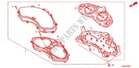 TACHO INSTRUMENTE (FJS600A9 2KO/FJS600AB/DB) für Honda SILVER WING 600 ABS ED 2012