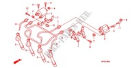 KABELBAUM/ ZUENDSPULE/BATTERIE für Honda CB 600 F HORNET ABS BLANCHE 34CV 2012