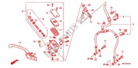 BREMSPUMPE VORNE (CB600F/F3) für Honda CB 600 F HORNET BLANCHE 2012