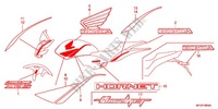 MARKE für Honda CB 600 F HORNET BLANCHE 2012