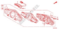 KOMBIINSTRUMENT für Honda CBF 1000 ABS 2012