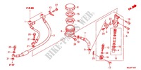 BREMSPUMPE HINTEN (CBF1000FA/FT/FS) für Honda CBF 1000 ABS 2013