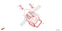 ZYLINDERKOPFDECKEL für Honda CBR 125 NOIR 2012