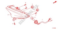 HECKLEUCHTE(2) für Honda CBR 125 REPSOL 2012
