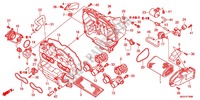 ABDECKUNG, VORNE/LUFTFILTER für Honda CBR 600 F ABS WHITE 2012