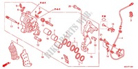 BREMSZANGE VORNE RECHTS (CBR600FA) für Honda CBR 600 F ABS WHITE 2012