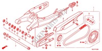 SCHWINGE/KETTENGEHAEUSE für Honda CBR 600 F ABS 2012