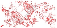 ABDECKUNG, VORNE/LUFTFILTER für Honda CBR 600 F WHITE 2012