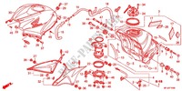 KRAFTSTOFFTANK für Honda CBR 600 RR PRETO 2012