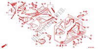 UNTERER WINDLAUF (G.) für Honda CBR 600 RR PRETO 2012