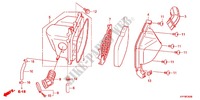 ABDECKUNG, VORNE/LUFTFILTER für Honda ACE 125 CASTED WHEELS 2012