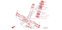 LENKSCHAFT/OBERE BRUECKE für Honda CRF 250 R 2012